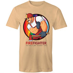 Firefighter The Hotter it Gets T-Shirt Unisex (G024)
