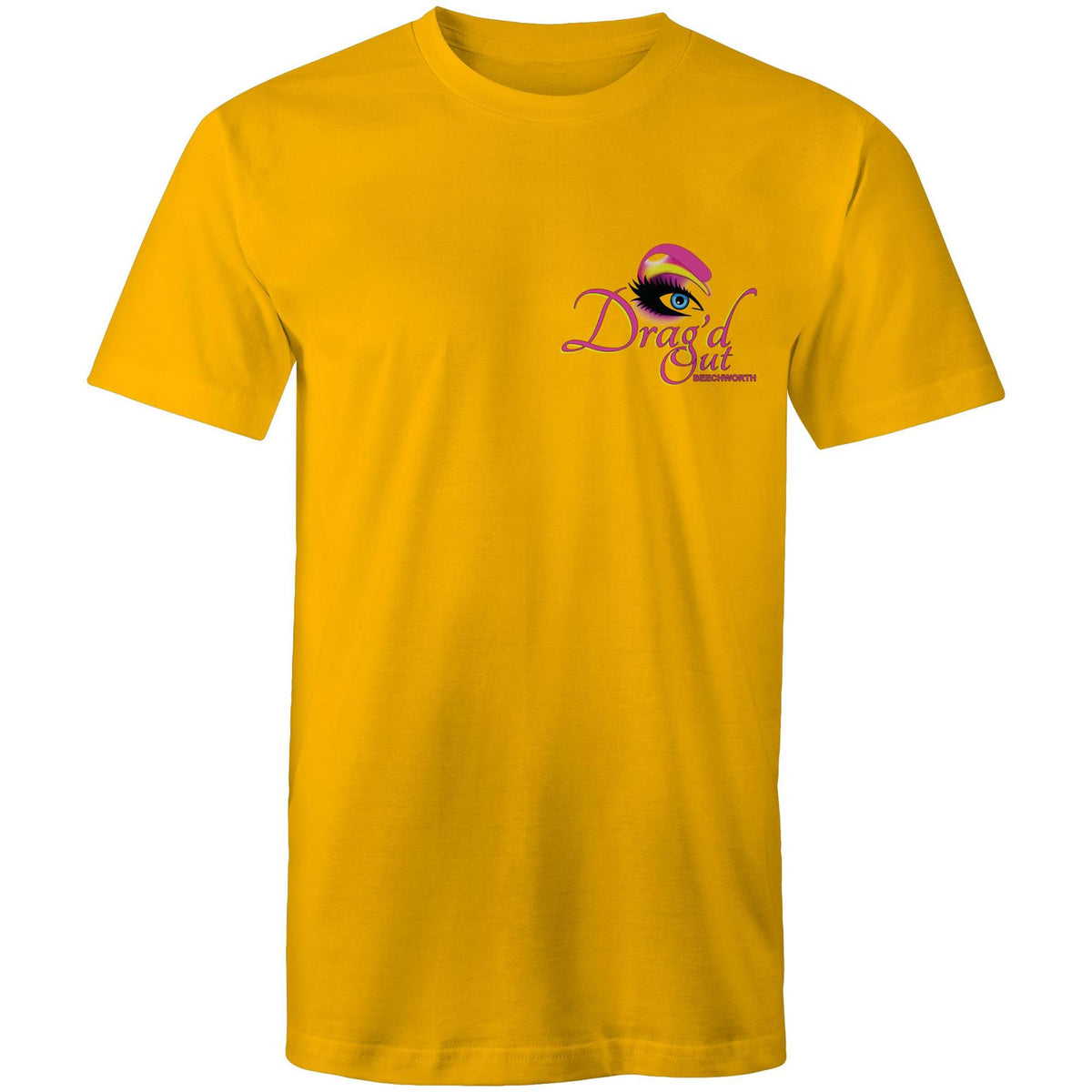 Drag'd Out Beechworth Pocket Logo T-Shirt Unisex (LG155)