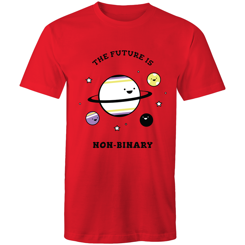 The Future is Non Binary Planets T-Shirt Unisex (NB009)