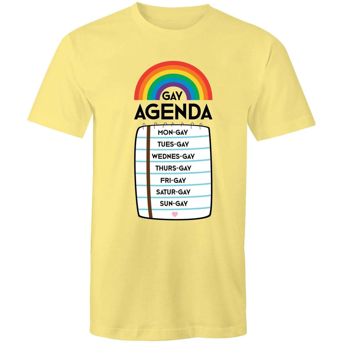 Gay Agenda T-Shirt Unisex (LG014)