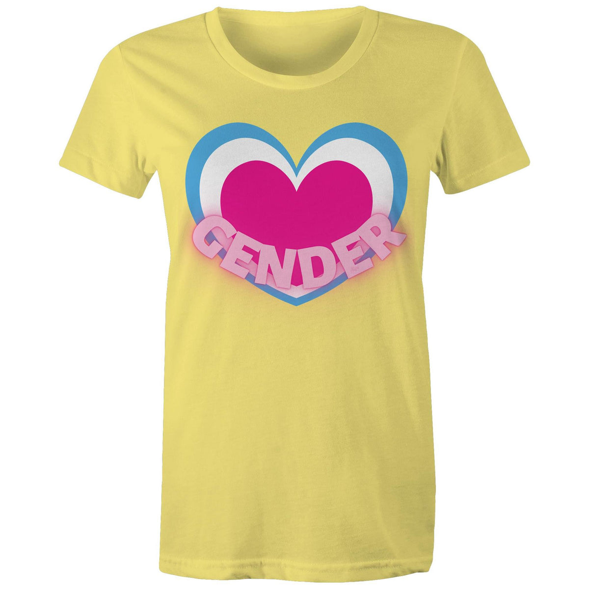 Trans Pride Australia Gender T-Shirt Female (T009)