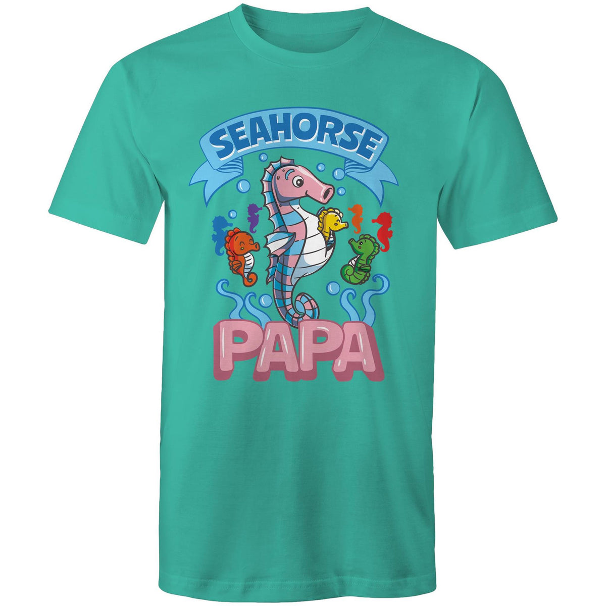 Seahorse Papa T-Shirt Unisex (T023)