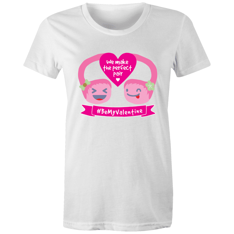 Valentine's Day Perfect Pair T-Shirt Female (L001)