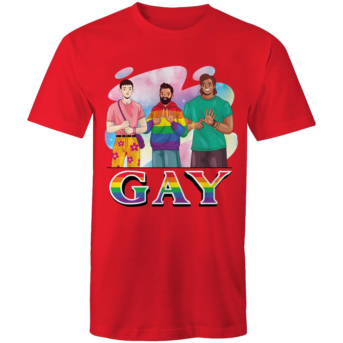 Auslan GAY T-Shirt Unisex (LG041)