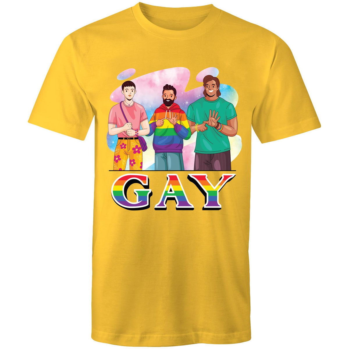 Auslan GAY T-Shirt Unisex (LG041)