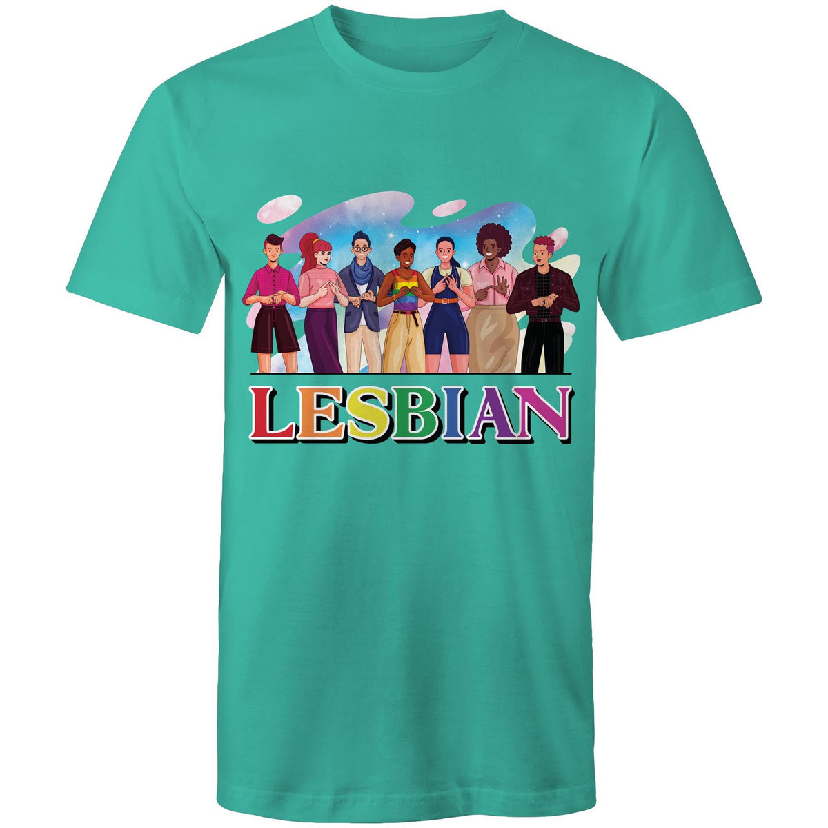 Auslan LESBIAN T-Shirt 