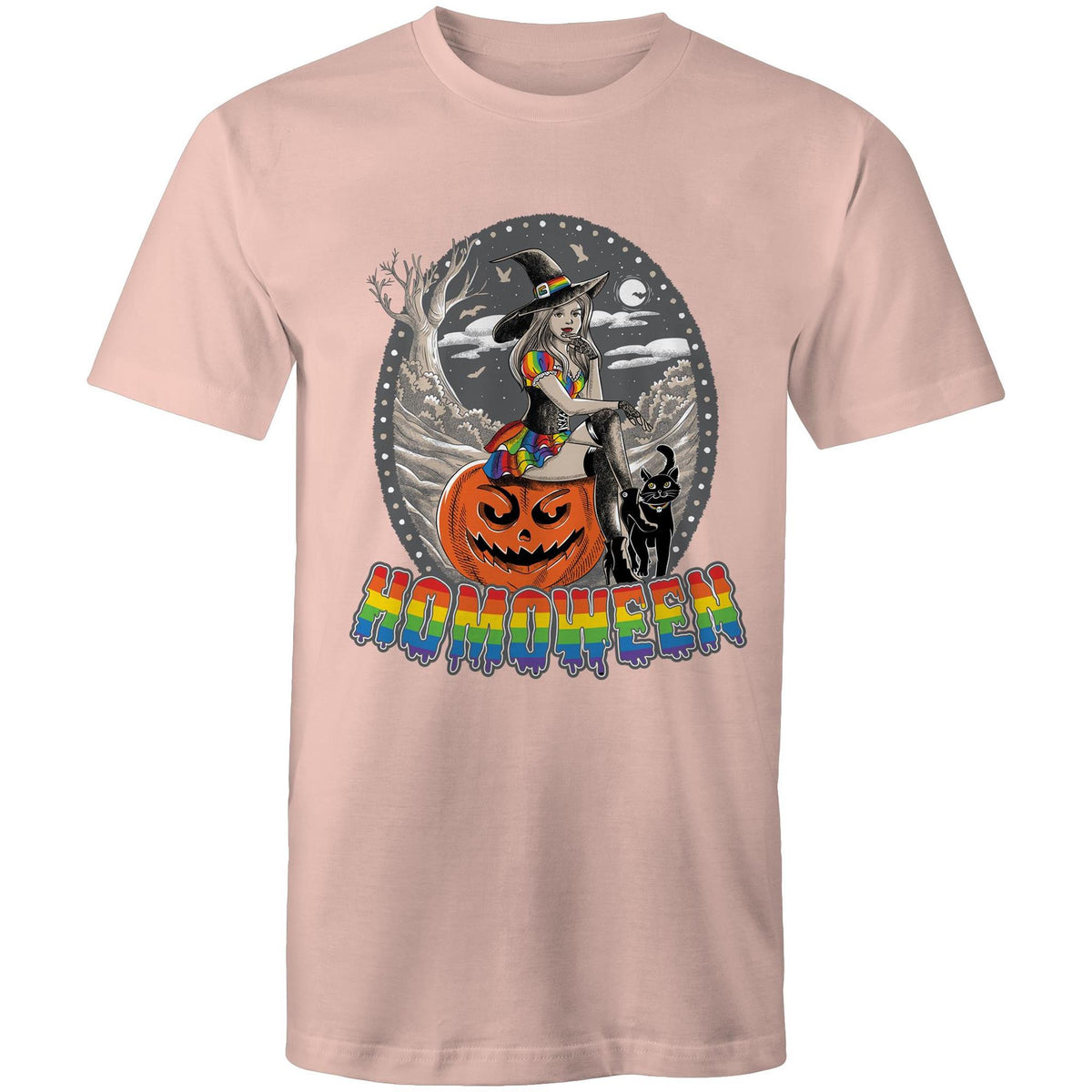 Homoween Witch T-Shirt Unisex (L021)