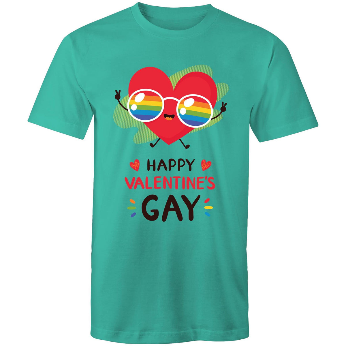 Happy Valentine's Gay T-Shirt Unisex (LG010)