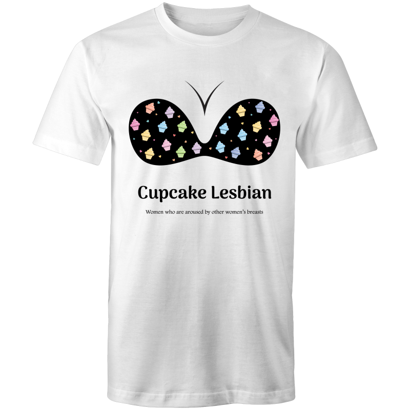 Dicktionary Cupcake Lesbian T-Shirt Unisex (L009)