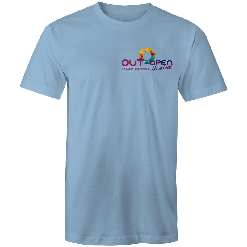 Out in the Open Festival 2022 Double Sided T-Shirt All Gender (LG164)
