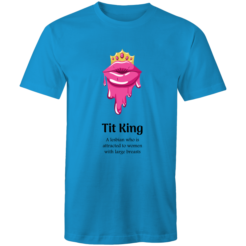 Dicktionary Tit King T-Shirt Unisex (L011)