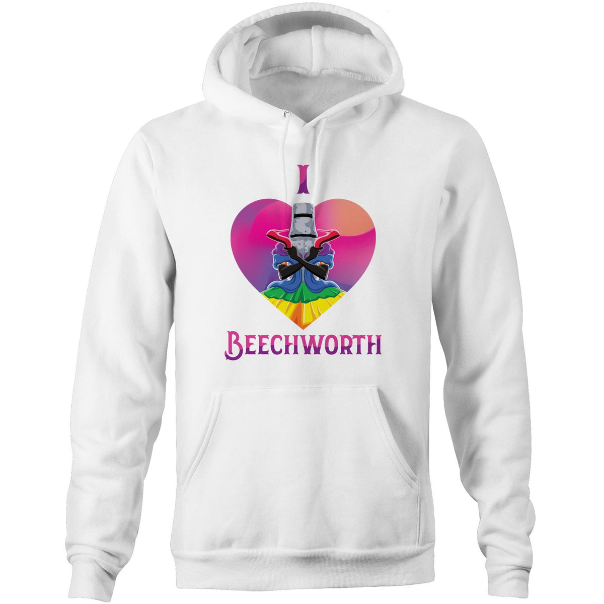 Drag'd Out Beechworth Ned Kelly Hoodie Sweatshirt Unisex (LG160)