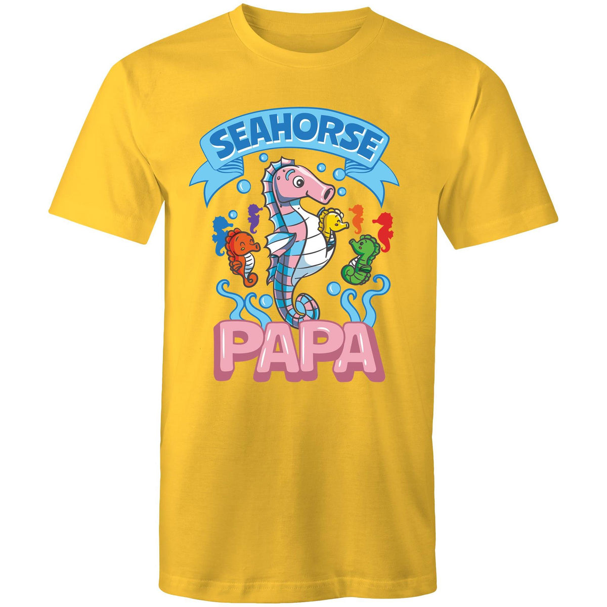 Seahorse Papa T-Shirt Unisex (T023)