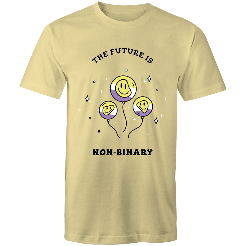 The Future is Non Binary Balloons T-Shirt Unisex (NB005)