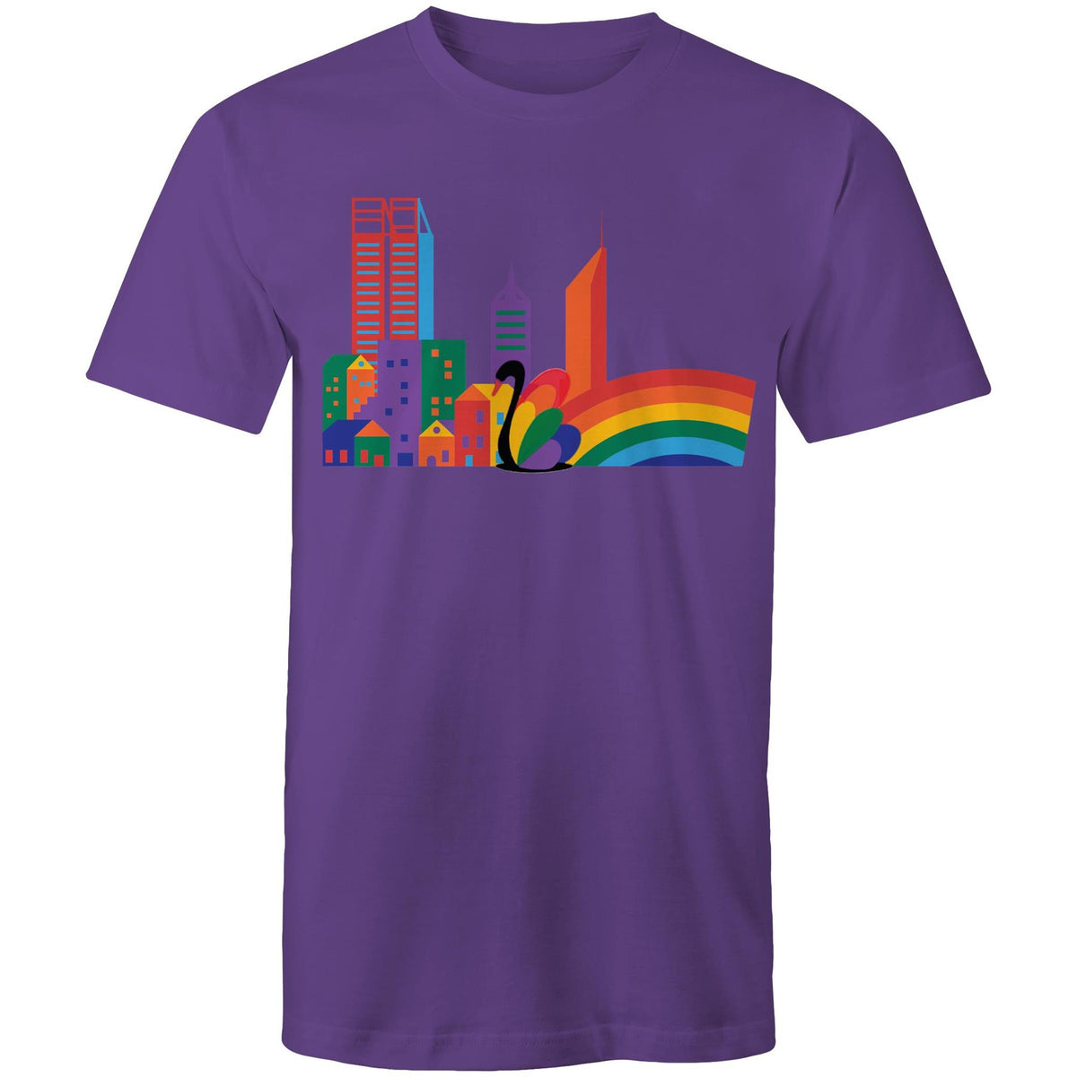 Pride WA Perth Rainbow T-Shirt Unisex (LG098)