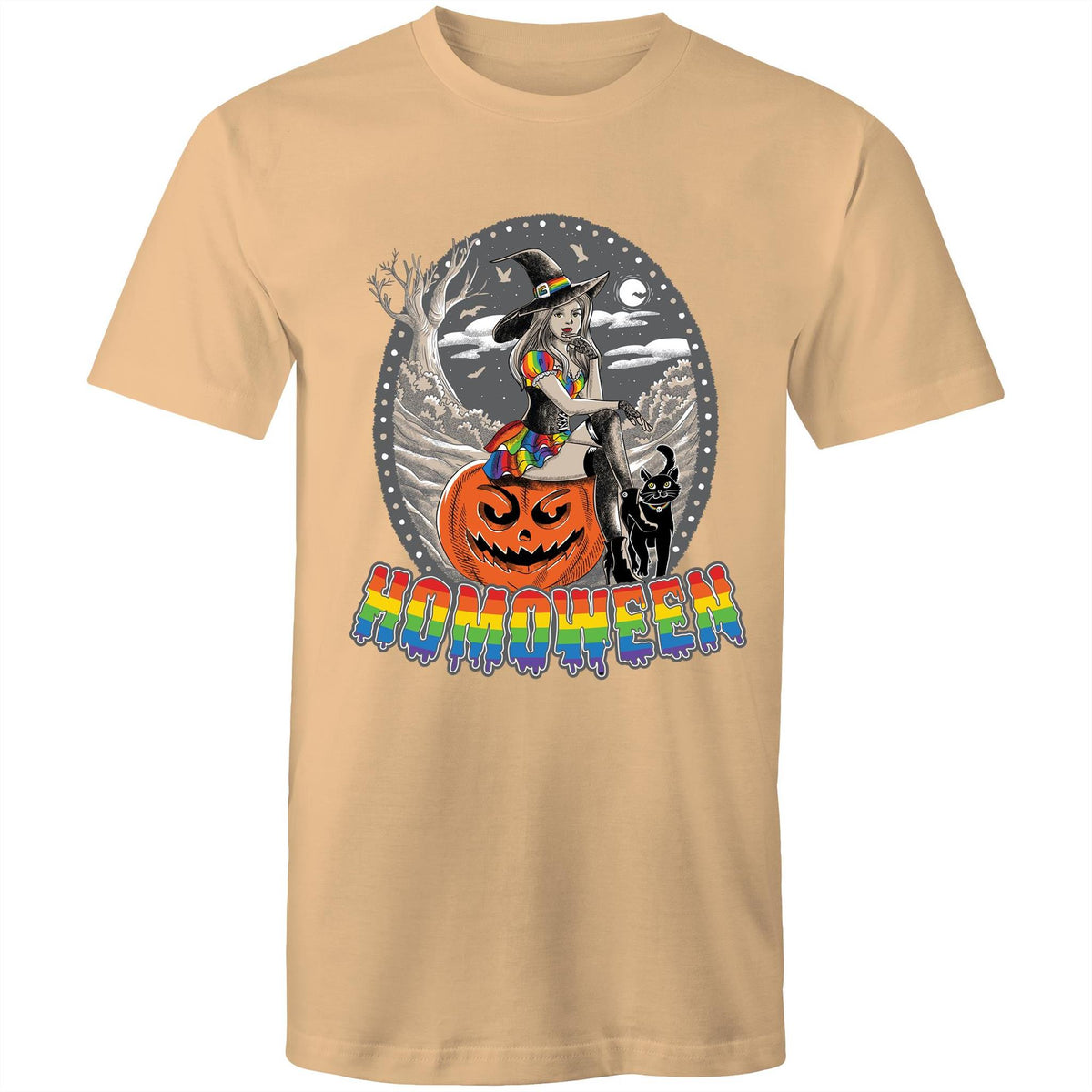 Homoween Witch T-Shirt Unisex (L021)