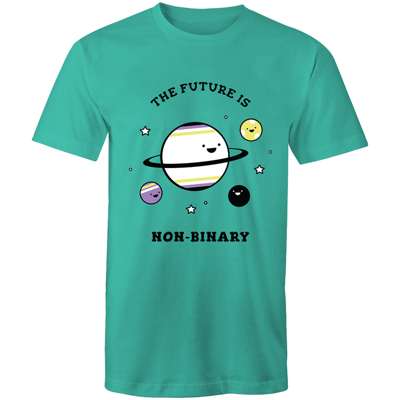 The Future is Non Binary Planets T-Shirt Unisex (NB009)