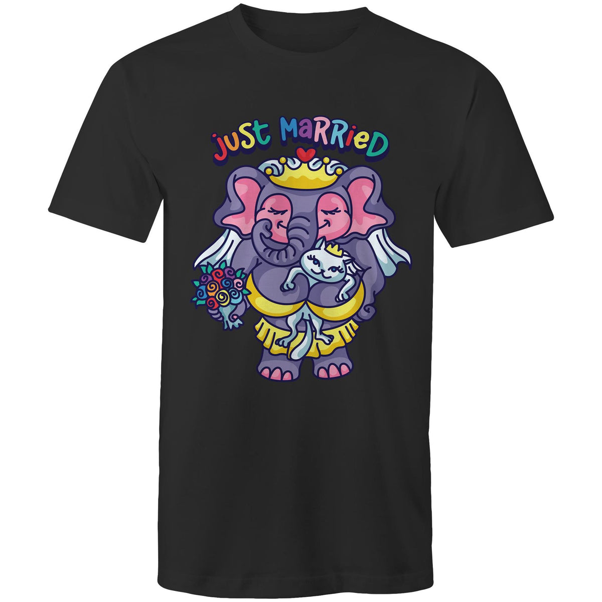 Just Married T-Shirt Unisex (LG175)