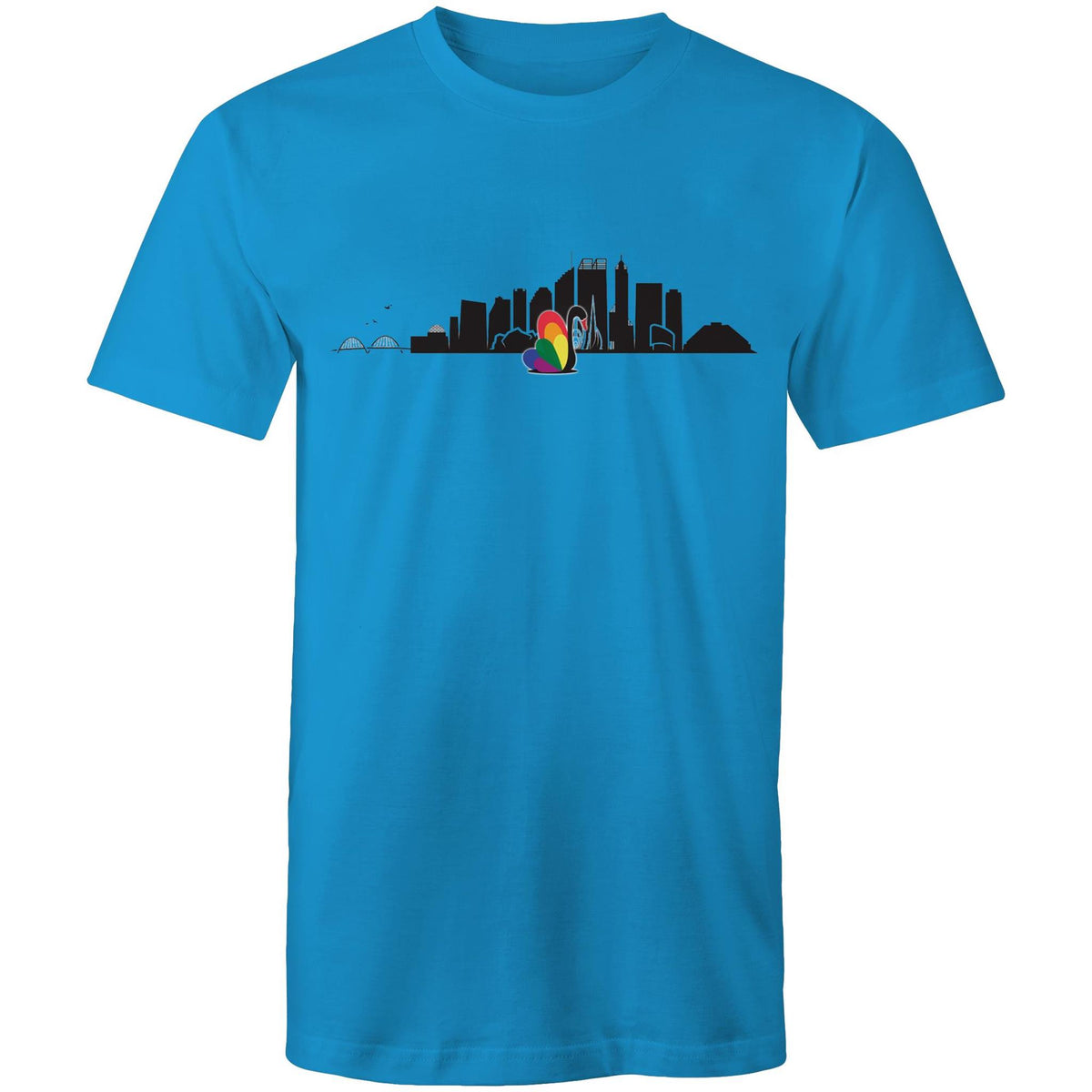 Pride WA Perth Skyline T-Shirt Unisex (LG099)