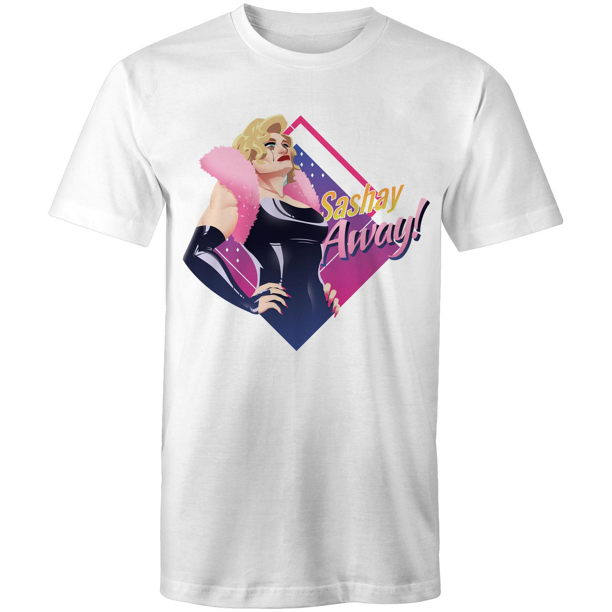 Drag Race Sashy Away T-Shirt Unisex (LG116)