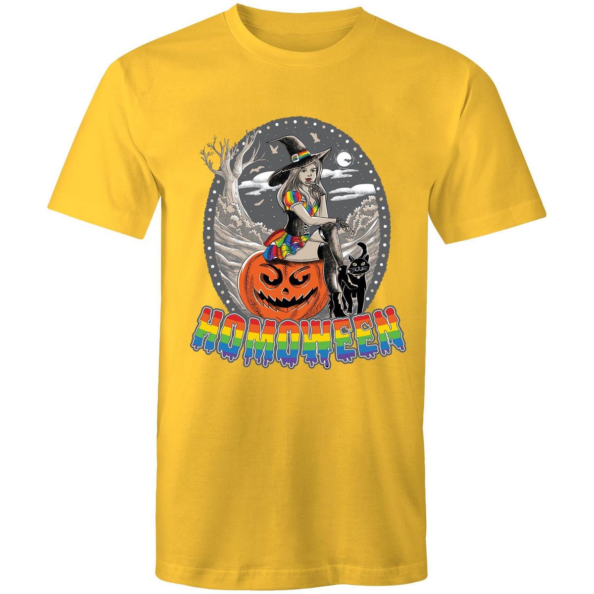 Homoween Witch T-Shirt Unisex (L021)