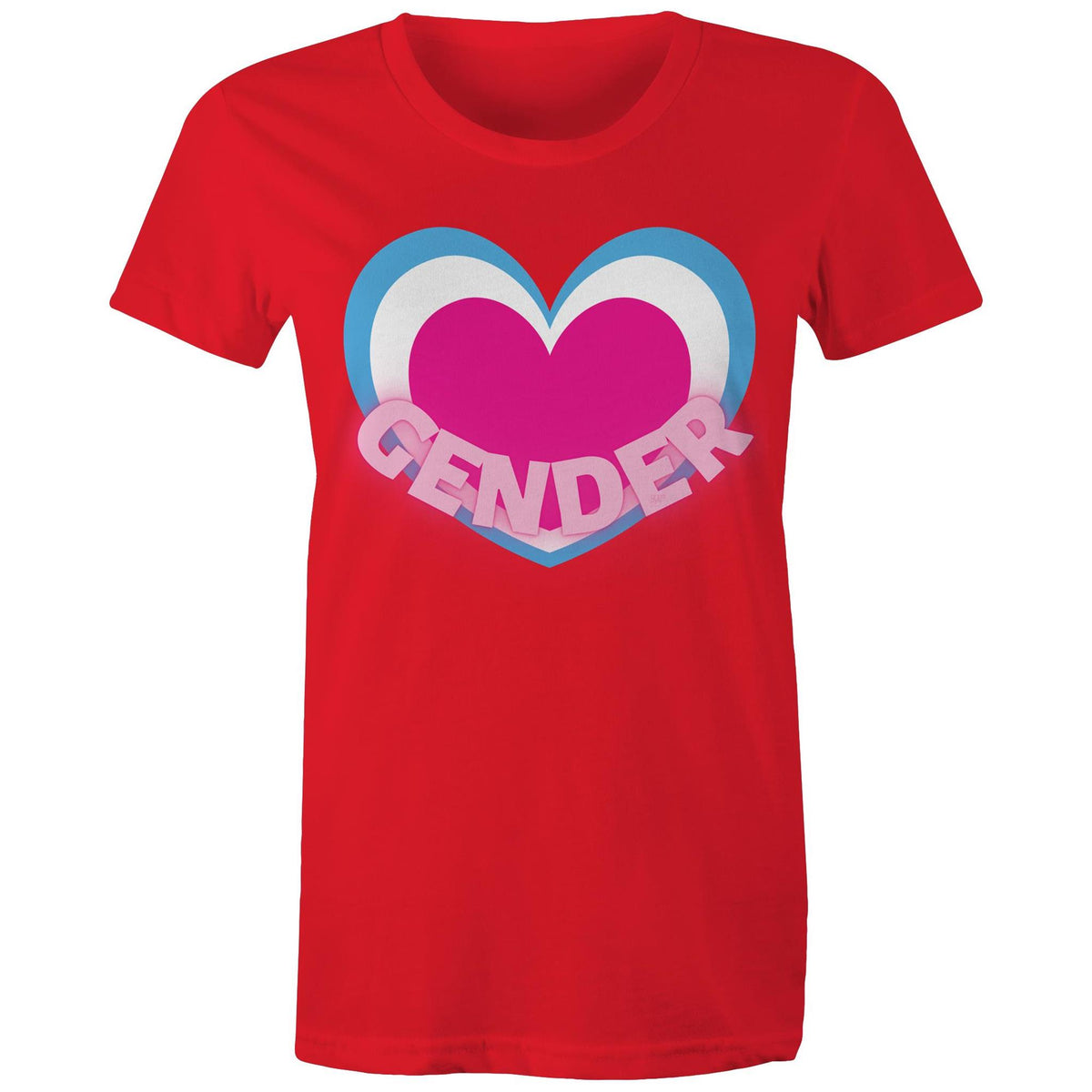 Trans Pride Australia Gender T-Shirt Female (T009)