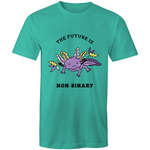 The Future is Non Binary Axolotl T-Shirt Unisex (NB003)