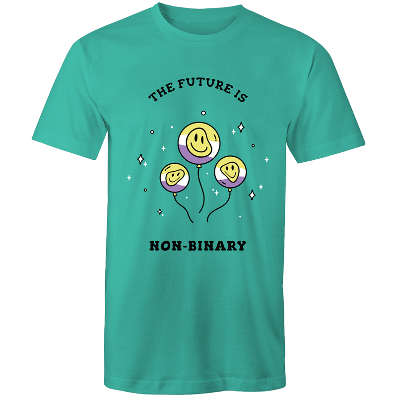 The Future is Non Binary Balloons T-Shirt Unisex (NB005)