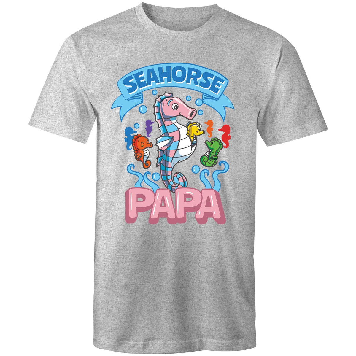 Seahorse Papa T-Shirt Unisex (T023)