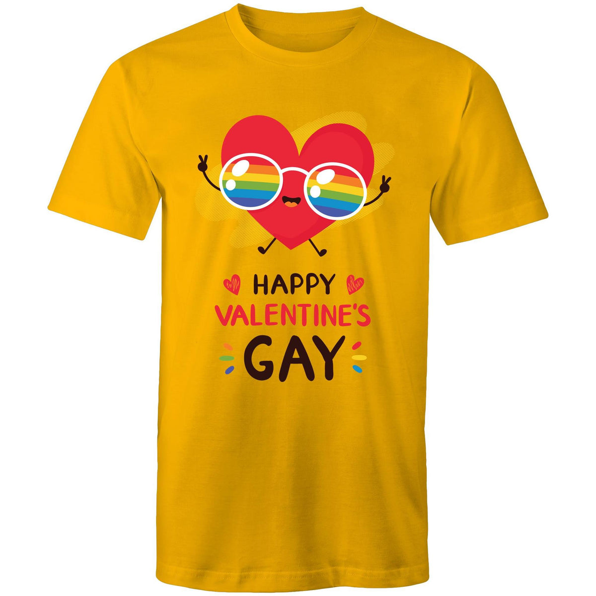 Happy Valentine's Gay T-Shirt Unisex (LG010)