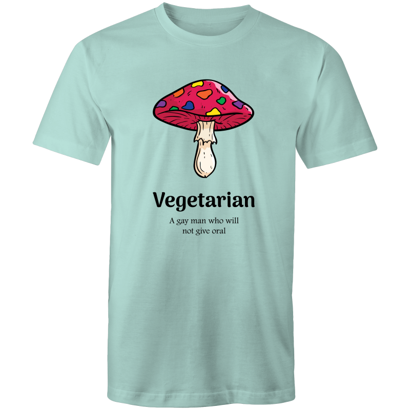 Dicktionary Vegetarian T-Shirt Unisex (G016)