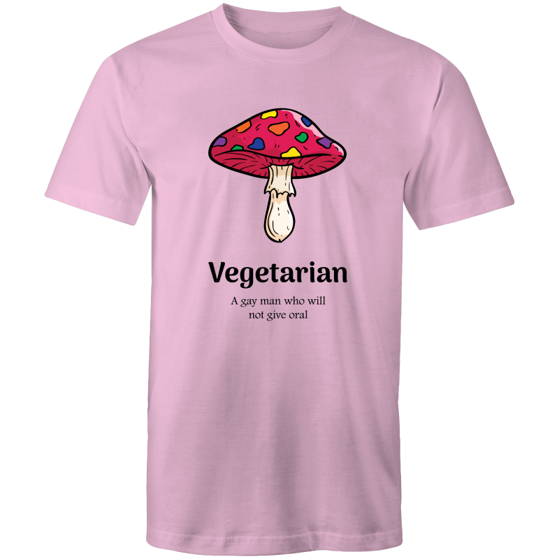 Dicktionary Vegetarian T-Shirt Unisex (G016)