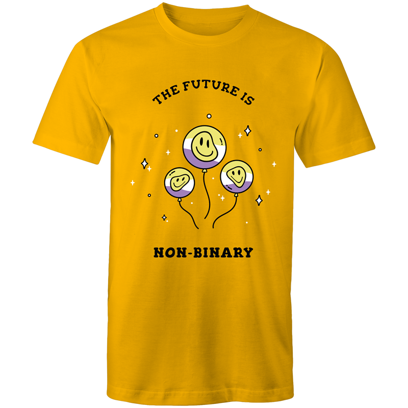 The Future is Non Binary Balloons T-Shirt Unisex (NB005)