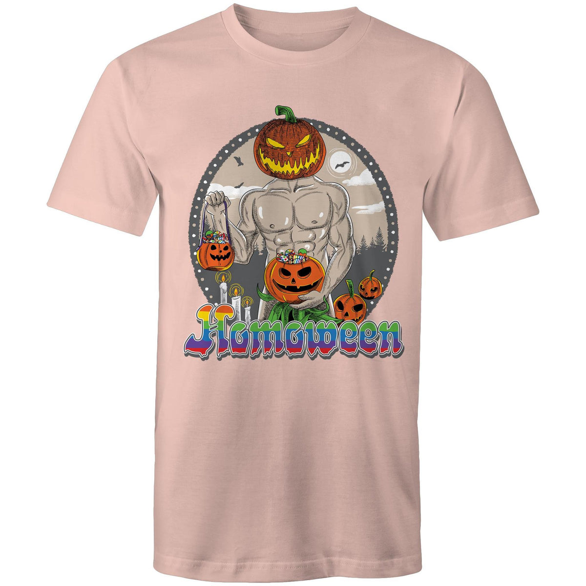 Homoween Pumpkin T-Shirt Unisex (G035)