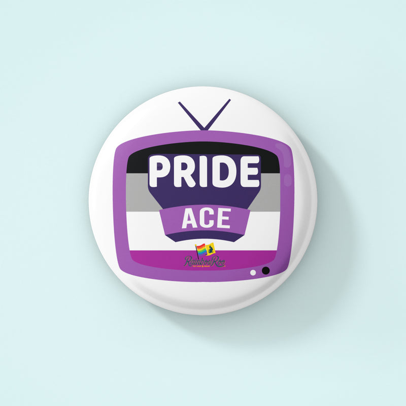 Ace Pride Button Badges (BU008)