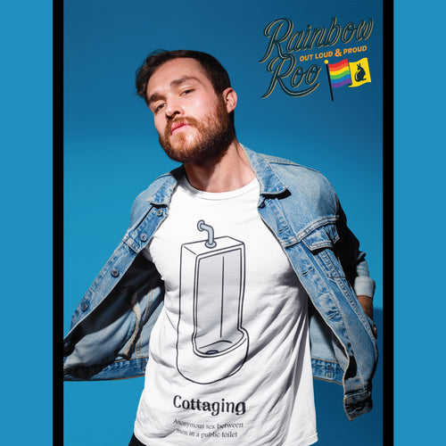 Gay T-Shirt | Dicktionary Cottaging Male - RainbowRoo