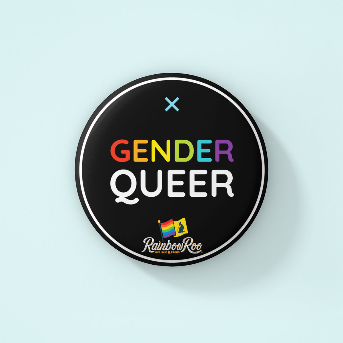 Gender Queer Button Badges (BU007)