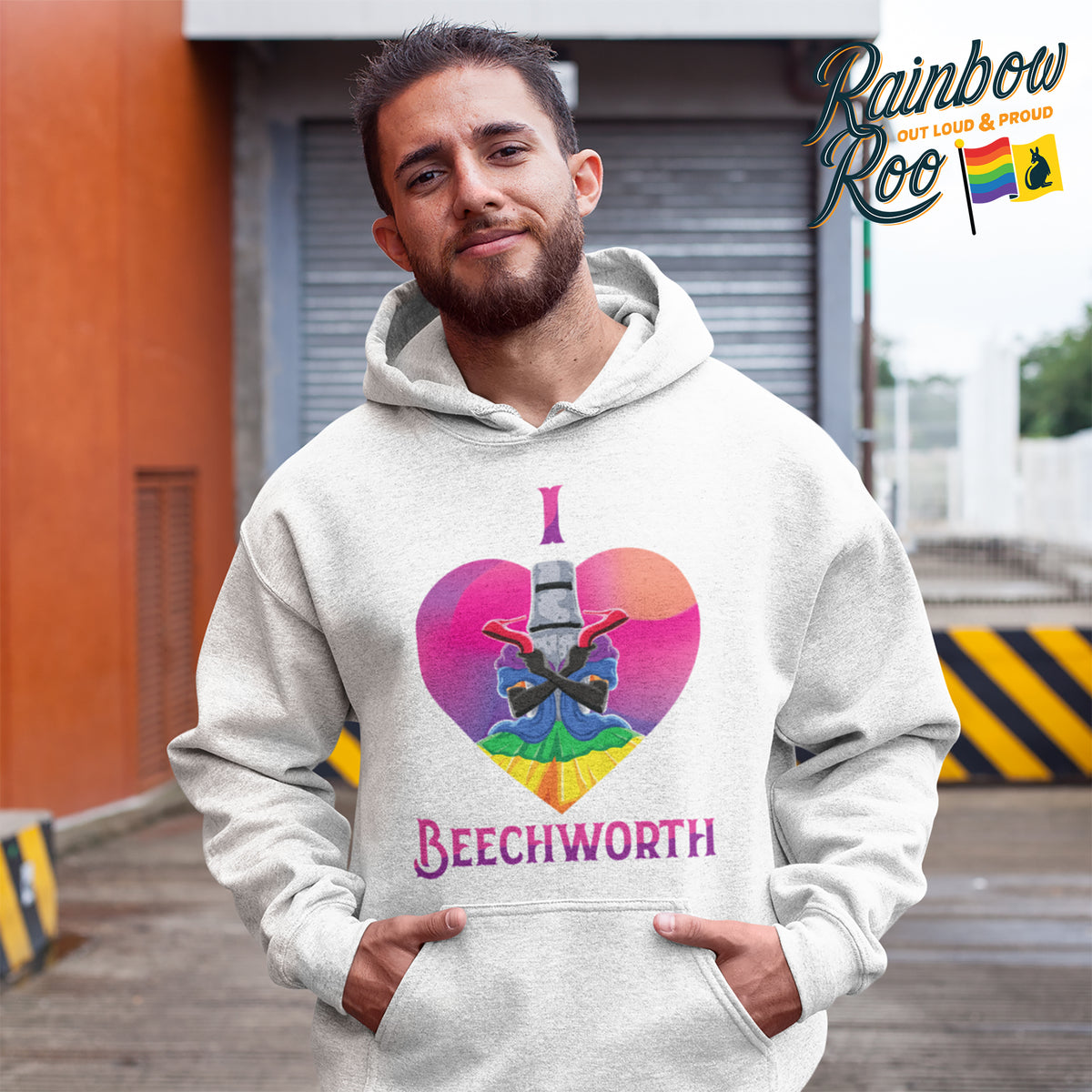 Drag'd Out Beechworth Ned Kelly Hoodie Sweatshirt Unisex (LG160)