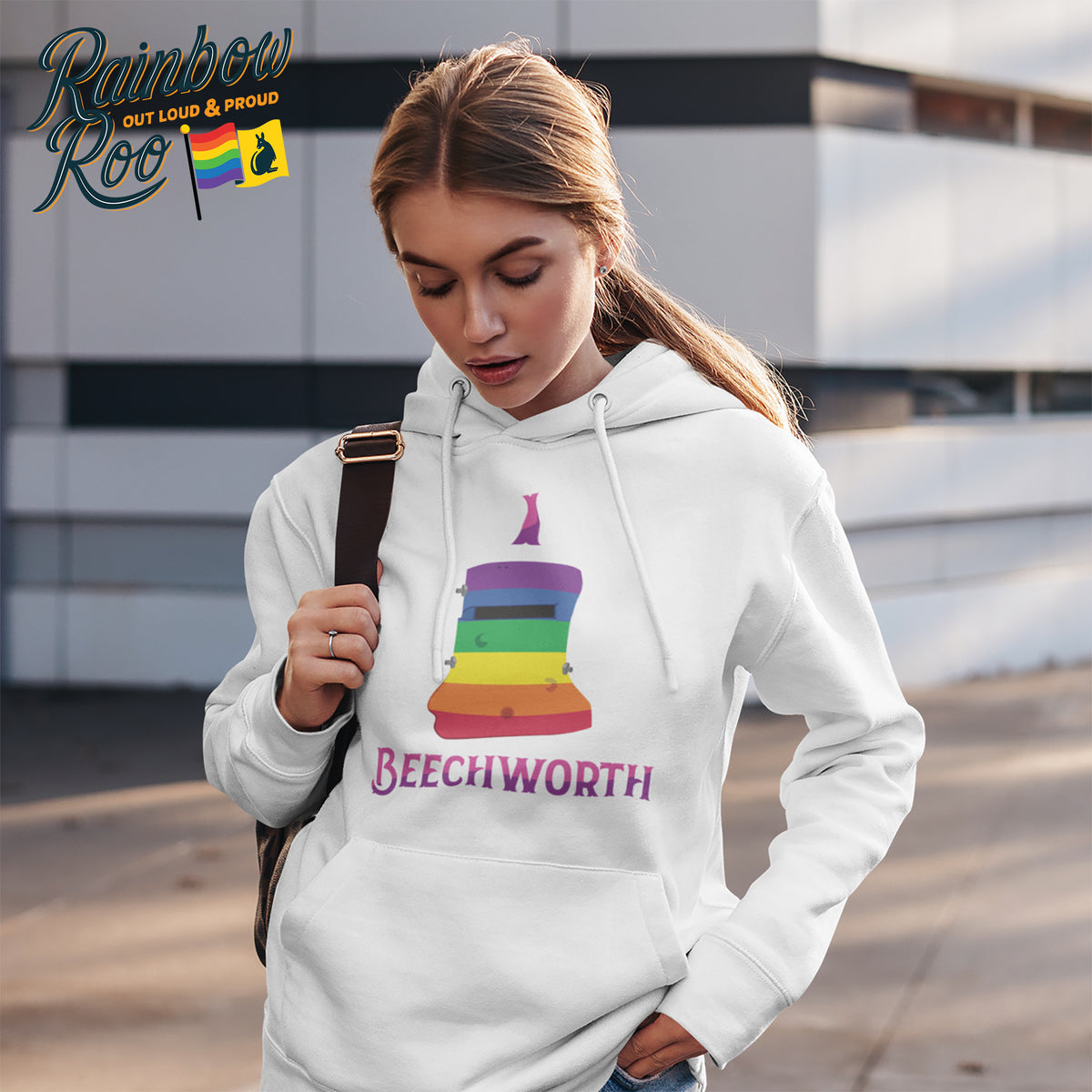 Drag'd Out Beechworth Ned Kelly Hoodie Sweatshirt Unisex (LG161)