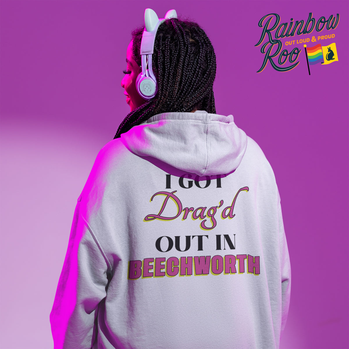 Drag'd Out Beechworth - I Got Drag'd Out in Beechworth Hoodie Sweatshirt Unisex Double Sided (LG157)