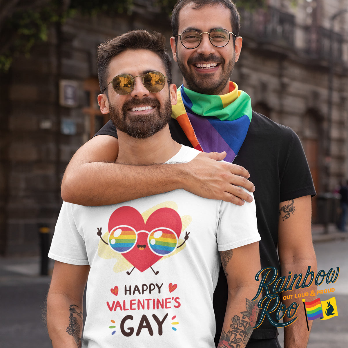 Happy Valentine's Gay T-Shirt Unisex (LG010)