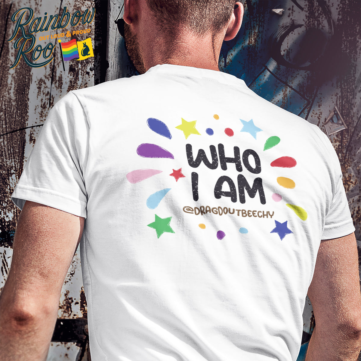 Drag'd Out Beechworth - I Am Who I Am T-Shirt Unisex (LG152)