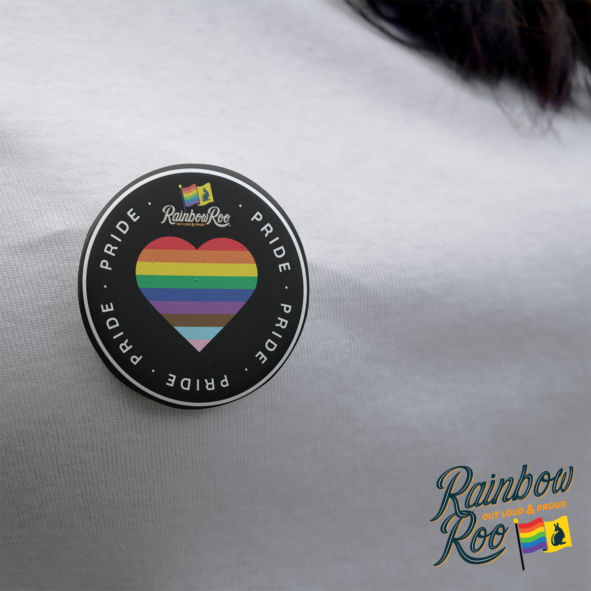 Love Pride Button Badges (BU001)