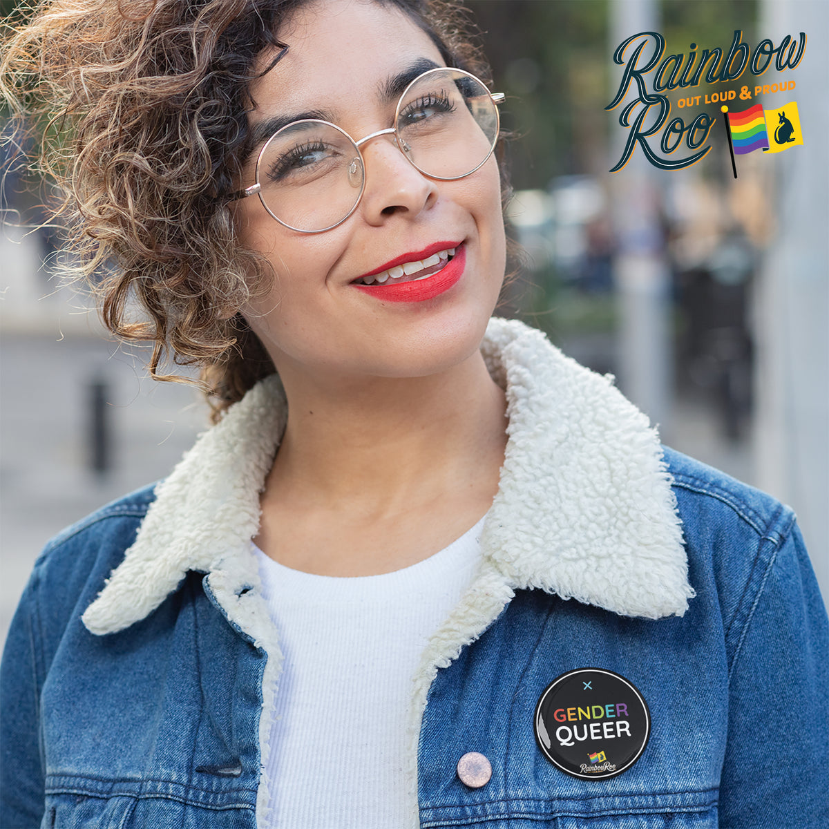 Gender Queer Button Badges (BU007)