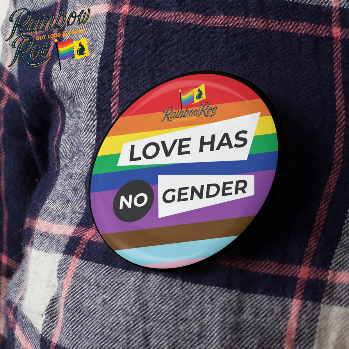 Love has no Gender Button Badges (BU004)