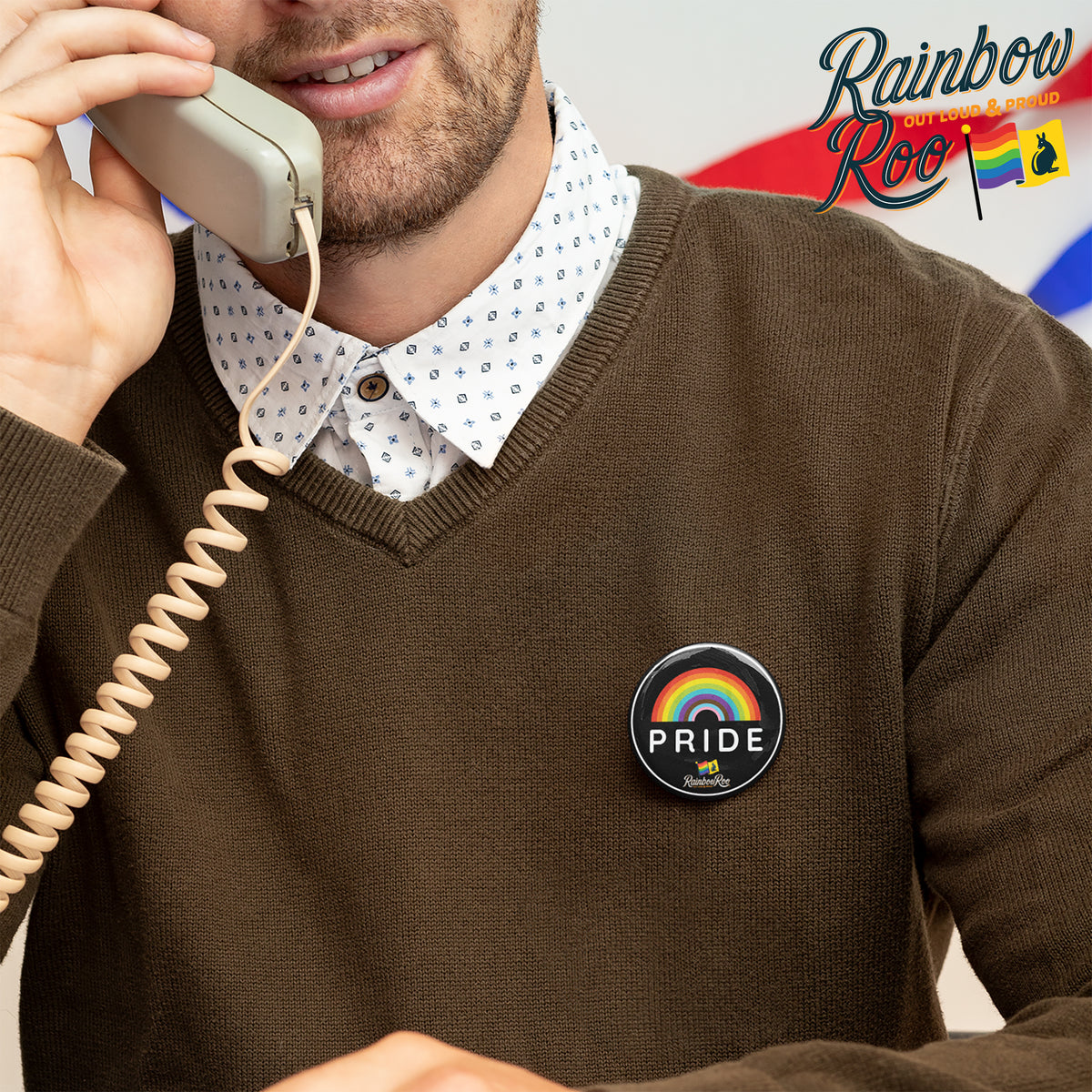 Rainbow Pride Button Badges (BU005)