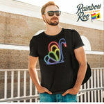Pride WA Rainbow Neon T-Shirt Unisex (LG145)
