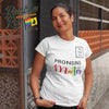 Pronouns Matter They Them Their T-Shirt Unisex (LG025)