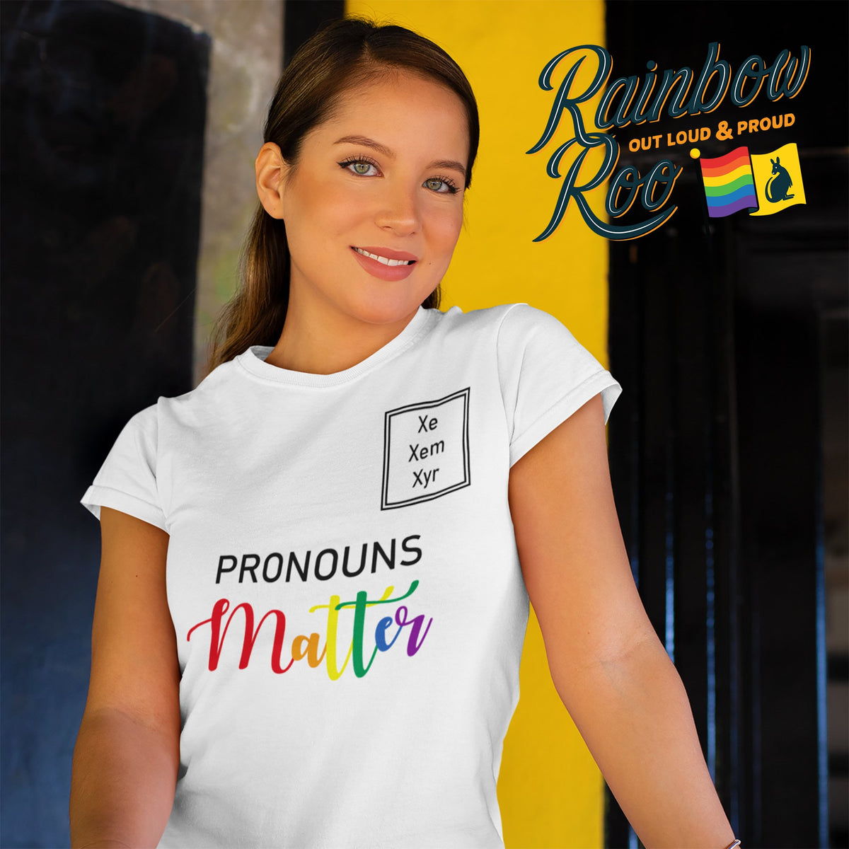 Pronouns Matter Xe Xem Xyr T-Shirt Unisex (LG027)