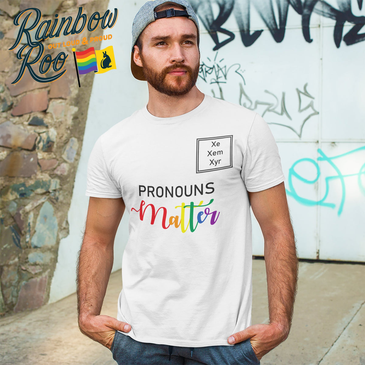 Pronouns Matter Xe Xem Xyr T-Shirt Unisex (LG027)